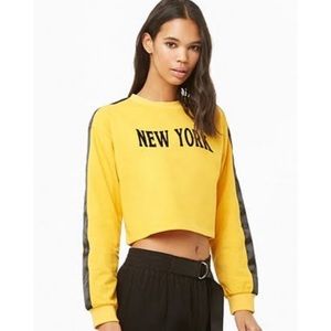 Forever 21 “New York French Terry Sweatshirt”